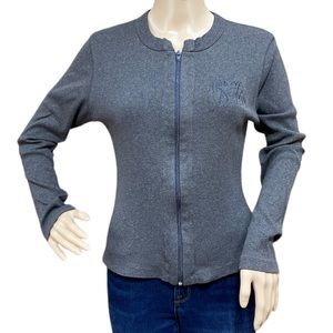 Vintage Harley-Davidson Women’s Long Sleeve Zipper Top/Jacket Size Large